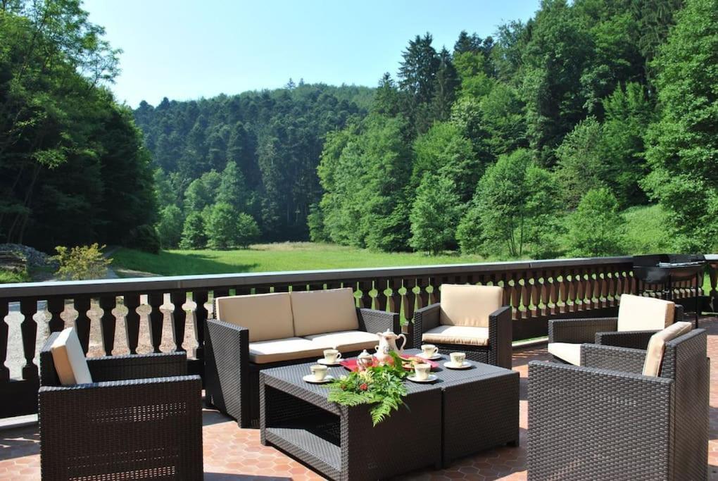 Вилла Le Saint Moulin De La Petite Pierre Lohr Экстерьер фото